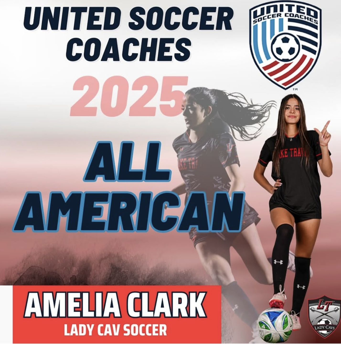 Amelia Clark action photo